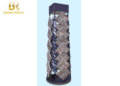 China High Strength Pretty Metal Display Fixtures Ceramic Tile Stand Easy To Move for sale