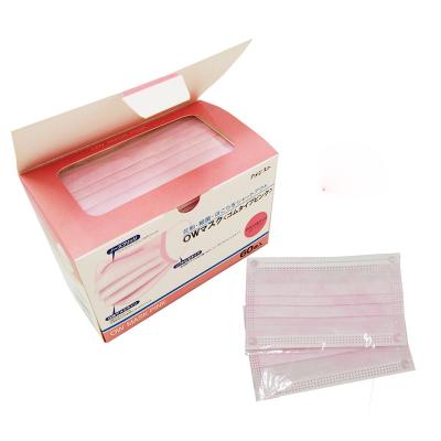 China Kids Face Mask Factory Sales Pink Disposable Face Mask Kids Children Kids For Face Mask Disposable Quick Details for sale