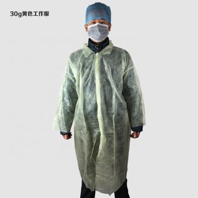 China Disposable PP PE Isolation Gown Aami 1 CE Protective Clothing Class I Disposable Medical Protective Cloth Protect Body for sale