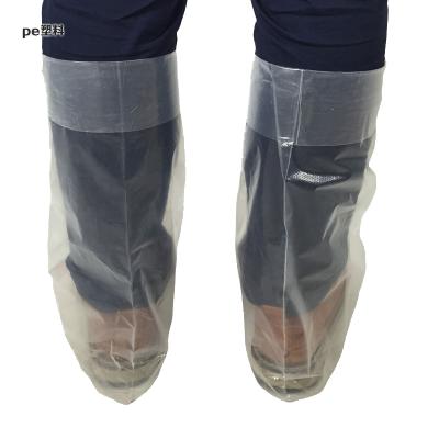 China Nonwoven Disposable Shoe Covers Disposable Boot Shoe Covers Pe Disposable Boot Shoe Covers Long for sale