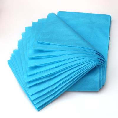 China Manufacturers PP SMS/SF Nonwoven Bed Sheet With Non Woven Fabric Disposable Bed Sheet For Medical Hotel for sale