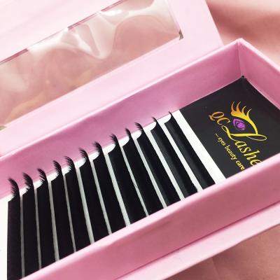 China OEM Sensitive Easy Fan Mega Volume Mink Lashes Single Classic Bulk Eyelash Extension for sale