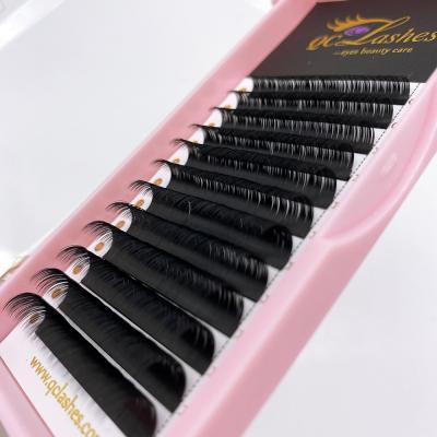 China Mink/Korean Private Label Silk YY Mink Eyelash Mink Loop Extension Individual Eyelash Extension 20-25mm U for sale