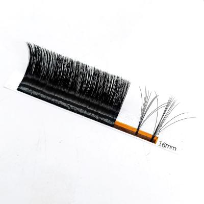 China Natural Long Private Order Lash Fans Easy Make Russian Volume Eyelash Extension for sale