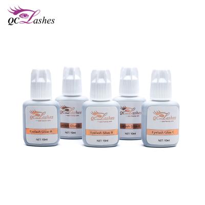 China Best Eyelash Extension Korea Eyelash Glue Private Label Brand Eyelash Glue Custom Hypoallergenic Long Lasting Glue for sale