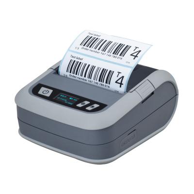 China POSSCAN 3inch Qr Code Sticker Black And White Handheld Mobile Thermal Label Printers Portable Barcode Label Printer for sale