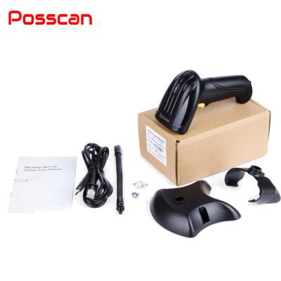 China ABS Shopify Manufacturing Laser Barcode Scanning Handholder Stand 1D Stationary Handheld Barcode Scanner for sale