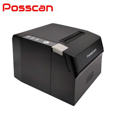 China Black Cheap 80mm USB LAN BT-tooth 4inch Hotel Bill Machine Thermal Pos System POS Printers Receipt Printer for sale