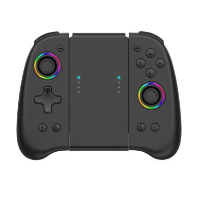 China VIBRATION MOTOR Switch Joypad Left and Right Joystick with Colorful Light Up Game Controllers for Nintendo Switch for sale