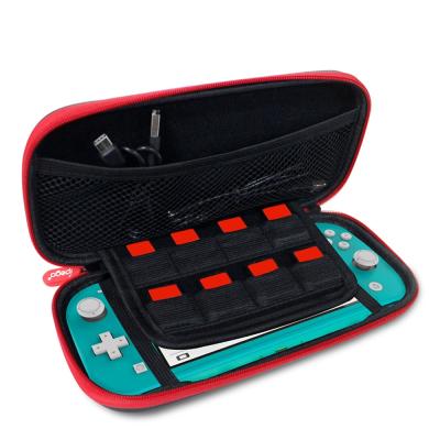 China Easy Installation 9-in-1 Storage Case Bag For Switch Lite Console Game Card Case Data Cable for sale