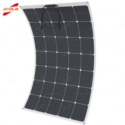 China Thin Film Adhesive Marine Flexible Solar Panel ETFE 200W 19.5V ETFE 161.7mm Sunpower for sale