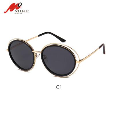 China Fashion sunglasses prime round spot polarized lens steampunk eyes sunglasses UV400 for sale