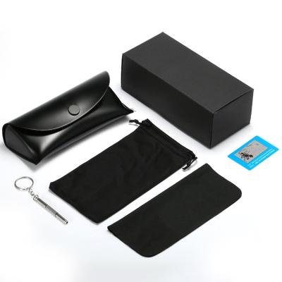 China Durable 2020 Fashion PVC Sunglasses Cases Microfiber Pouches , Hard Sunglass Case for sale