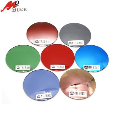 China Photochromic New Design Sun Blue Optical Polarized Lens , OEM Sunglasses Lens for sale