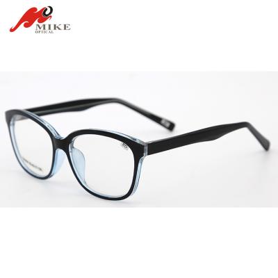 China Pretty CP cheap custom glass fashion full rim injection reading glasses for sale