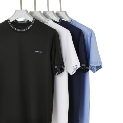 China Custom Logo Style Mens Quick-Drying O-Neck Collar Sport T Shirt For Men in Guangdong for sale