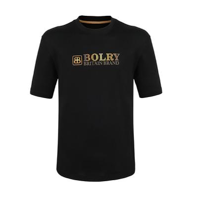 China Anti-Falten T-Shirt 300 Gramm mit gesticktem Logo und gestricktem Stoff zu verkaufen