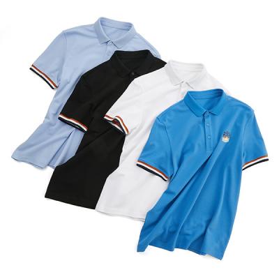 China Good Choice Custom Golf Fashion Polo Shirts with 95% Polyester 5% Spandex for sale