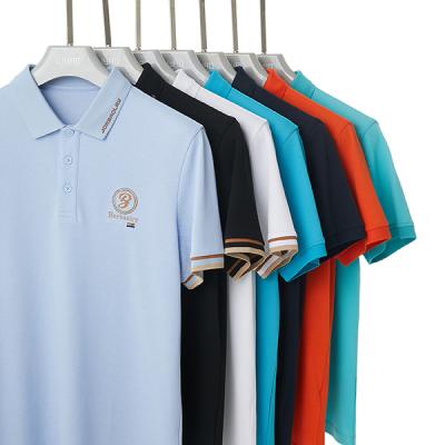 China Casual en Sport Polo T-Shirt 170-210g Customized Golf Polo Shirt met Polo-Neck Collar Te koop