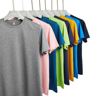 China Comfort kleuren T-shirt voor mannen Professionele eenvoudige shirt met 100% katoenen stof Te koop