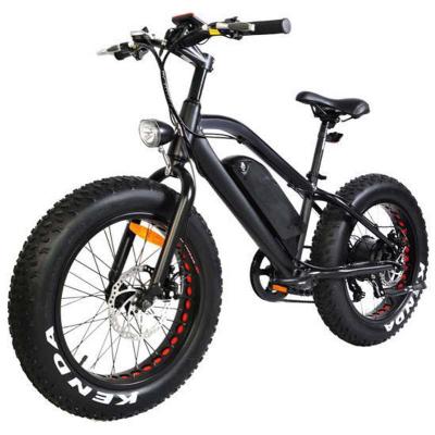 China Super Fat Tire 26 Inch Electric Bike Full Suspension Adjustable Fork Electric Bicycle Standard for sale