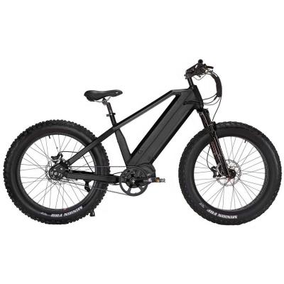 China New Arrival Double Battery Aluminum Alloy Powerful E-Bike 48V 1000W Cheap Fat Tire Electric Mountain for sale