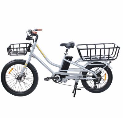 China Aluminum alloy factory quality 26 inch wheel 48v delivery battery operated electric bicycle for sale