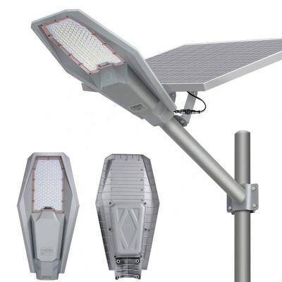 China ROAD high quality motion sensor led solar street light price 100W 200W 300W integrated all in one for sale