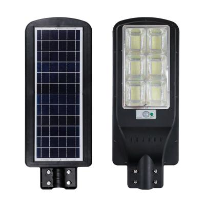 China Outdoor Sports Stadiums 100w 150w Motion Sensor Garden ABS IP65 Waterproof Led Solar Street Light for sale