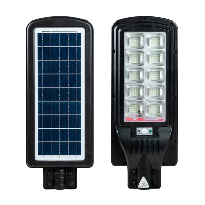 China Newest ABS 100W 200W Theme Park Waterproof Outdoor Motion LED PIR Sensor Portable Solar Wall Lamp for sale