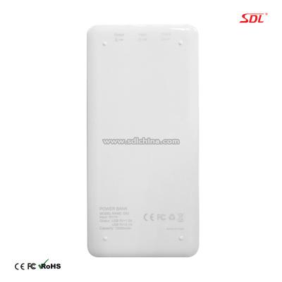 China 12000mAh Portable Power Bank Power Supply External Battery Pack USB Charger E83 for sale