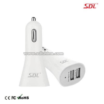 China SDL Car Charger Universal Car Adapter USB Charger for Cigarette Lighter C02 for sale