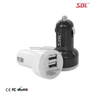 China SDL Car Charger Universal Car Adapter USB Charger for Cigarette Lighter C15 for sale