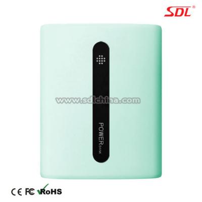 China New Design 10000mAh Power Bank Portable Dual USB Charger E158 for Galaxy Phone Tablet for sale