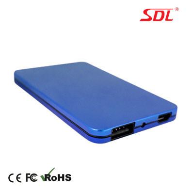 China Thin 1500mAh Mobile Power Bank External Battery Pack USB Charger E12 with Short Circuit Protection for sale