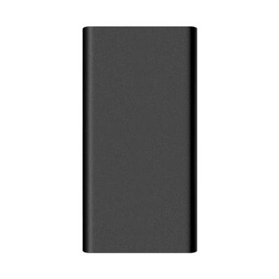 China Thin 8000mAh Mobile Power Bank External Battery Pack USB Charger E196 with Charging Cable Over Power Protection for sale