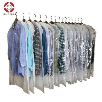 China Suits Dresses Clothing Non Woven PVC Garment Bag Suit Cover Non - Woven for sale