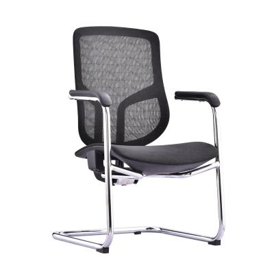 China Adjustable Modern Comfortable Economic Cane Conference Visitor Mesh Back Mesh Meeting Chair Office Chair for sale