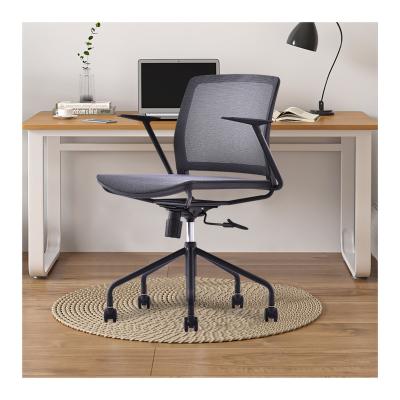 China (Height)Adjustable Chairs For Meeting Rooms Modern Forge Luxury Task And Room Conference Visitor Swivel Mesh Fabric Back Chair For Office for sale