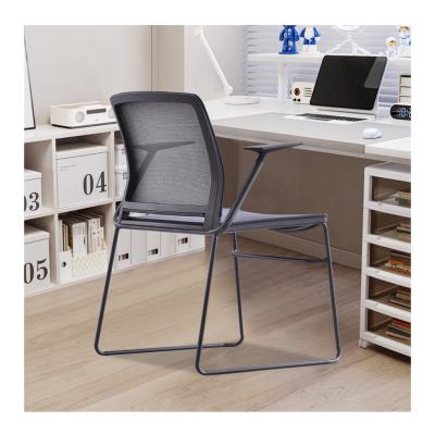 China (Size)New Small Adjustable Modern Economic Meeting Chair Swivel Mesh Size With Support Aftermarket Caster Waiting Chairs for sale