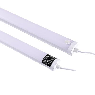 China Warehouse Microwave Radar Induction Strip Light Infrared Basement Garage Waterproof, Moistureproof LEDTri-proof Stents Light Tube for sale