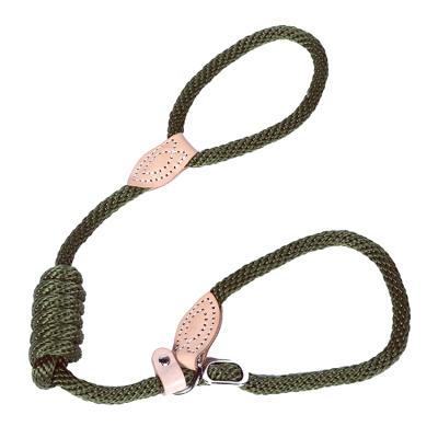 China Viable Wholesale Extremely Durable Military Quality Mountaineering Pet Leash Dogs Slip Rope Leashes for sale