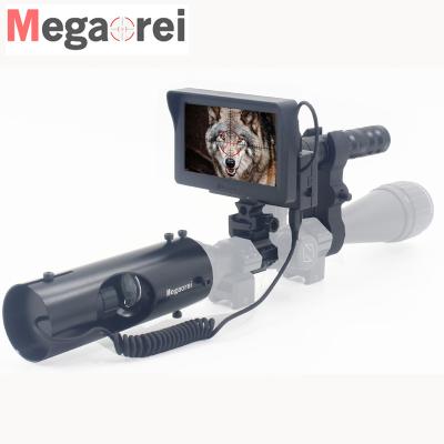 China Megaorei 4.3 inch Lasei IR HD720P Outdoor Waterproof Cameras 850nm IR Flashlight Hunting Wildlife Trap Scope Cameras Tonight for sale