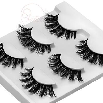 China Good Quality OEM Customizable Eyelash Vendor Custom Faux Mink EyeLashes Box for sale