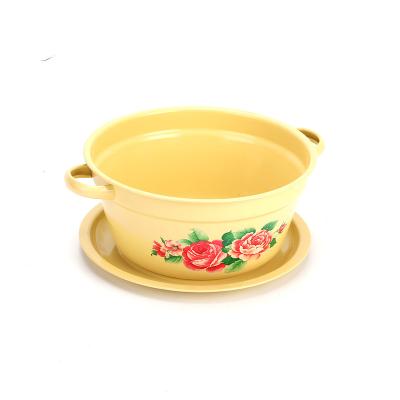 China Sustainable promotion of multifunctional enameled double-winged pot for household utensils for sale