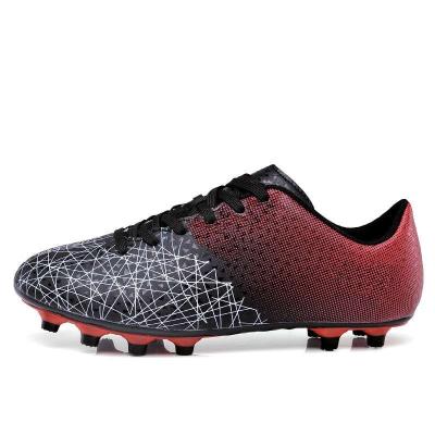 China Wear-resistant Factory Direct Sales Non-slip Wear-resistant Long Spike Training Football Shoes Grass First Printed Shop Shoes Football for sale