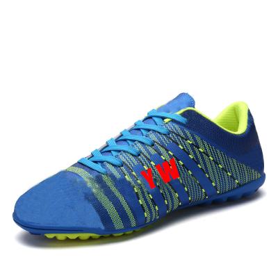 China Wear-resistant New Spring Running Broken Nails Sports Training Competition Soccer Shoes Girls Flat Sole Indoor Mini Football Shoes for sale