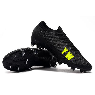 China Wear-resistant New Arrivals Mercurial FG Black Football Soccer Shoes New Football Boots Soccer Cleats Men Shoes Football Soccer Shoes for sale