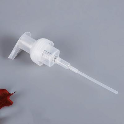 China 40mm pp non refillable hand soap press pump foamer cosmetic cleaning pump for sale