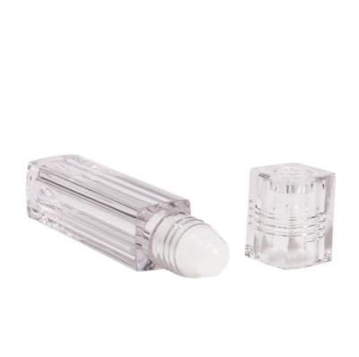 China Empty BEAUTY PACKAGING Travel Set Clear 5ml As Plastic Bottle With Roll On for sale